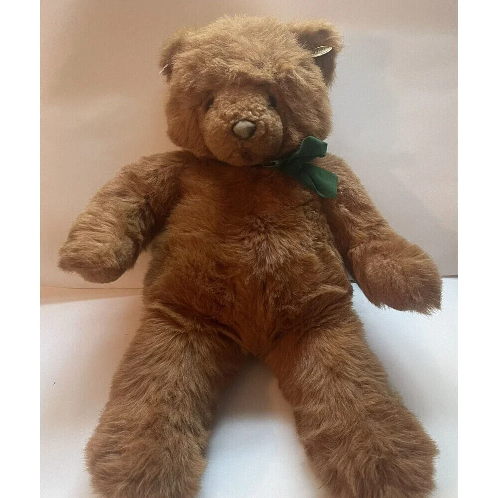 Vintage JCPenney Gund 22” Teddy Plush Bear Stuffed Animal Toy 1987